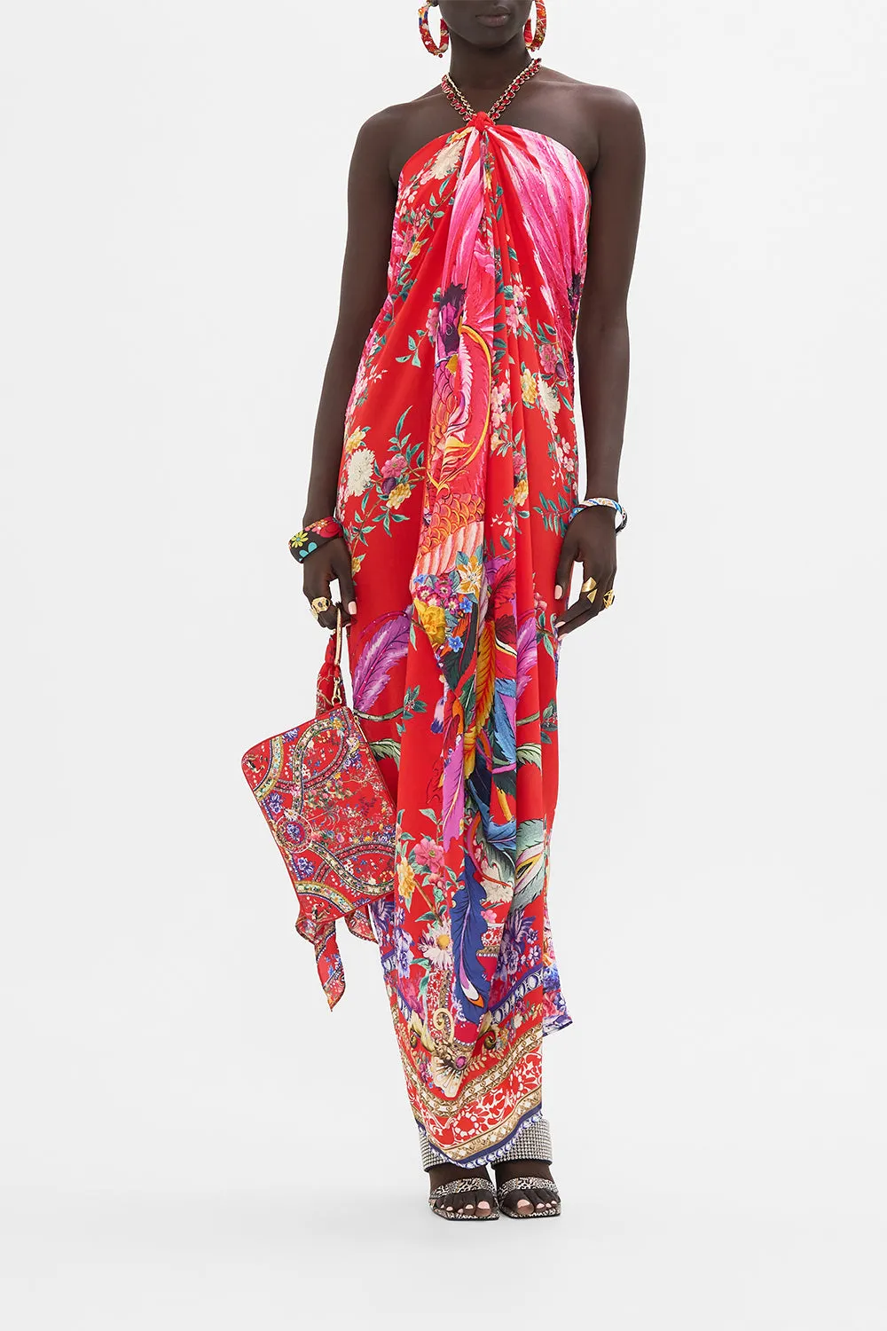 ROUND NECK KAFTAN THE SUMMER PALACE