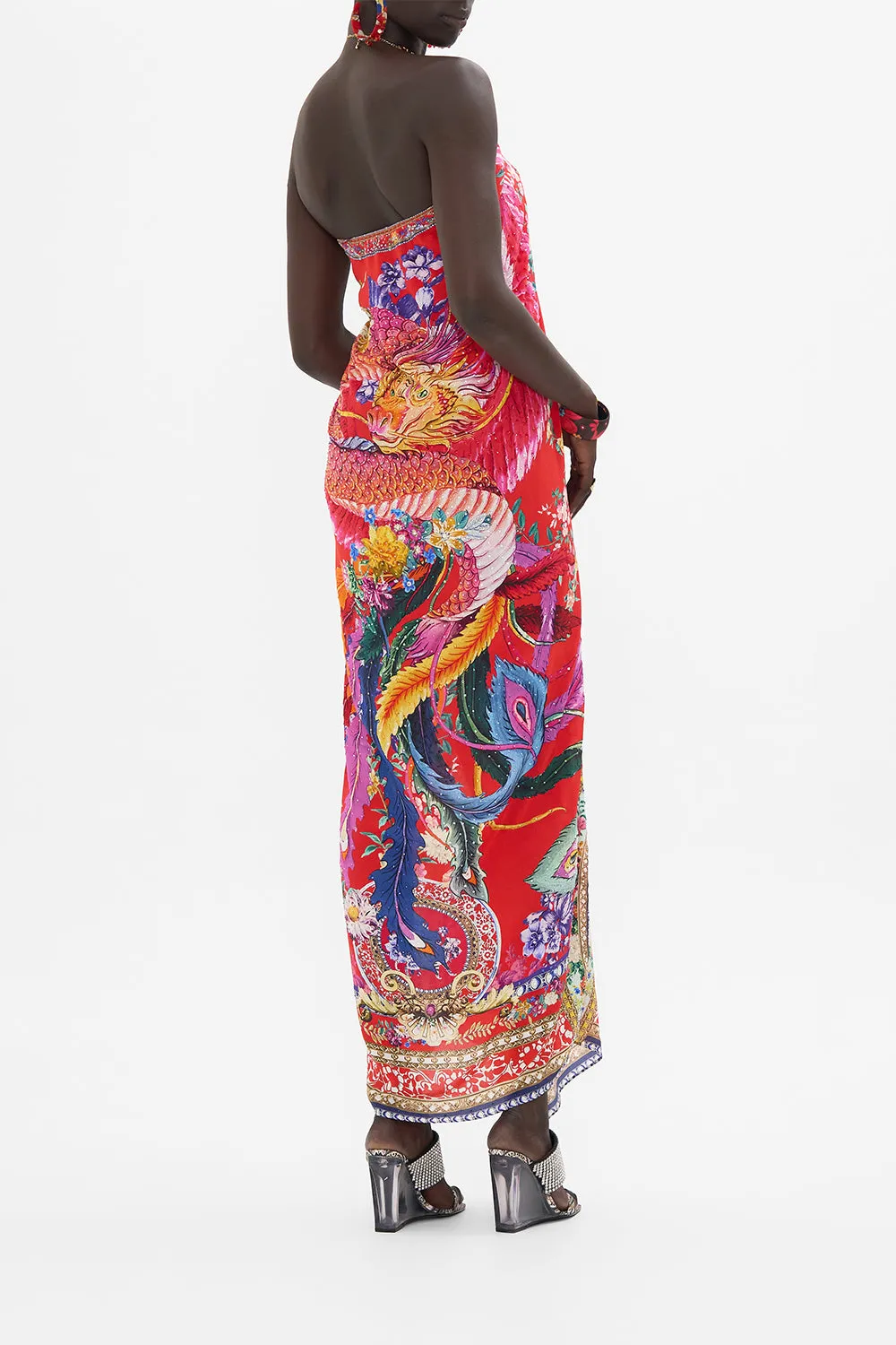 ROUND NECK KAFTAN THE SUMMER PALACE