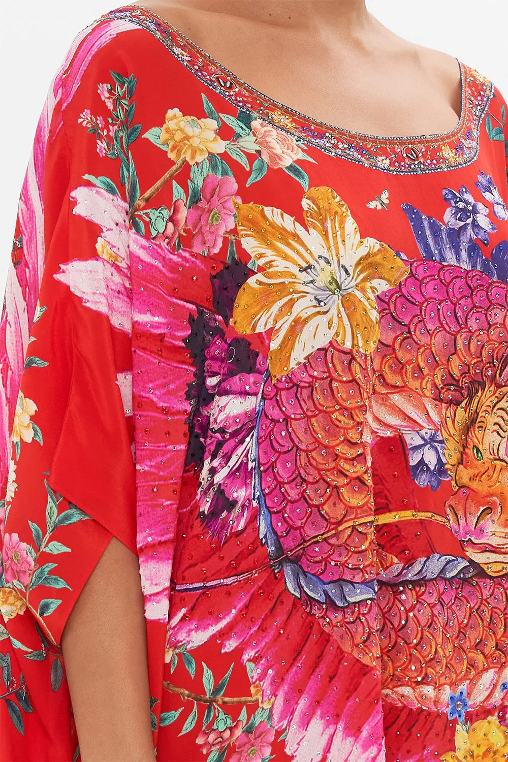 ROUND NECK KAFTAN THE SUMMER PALACE