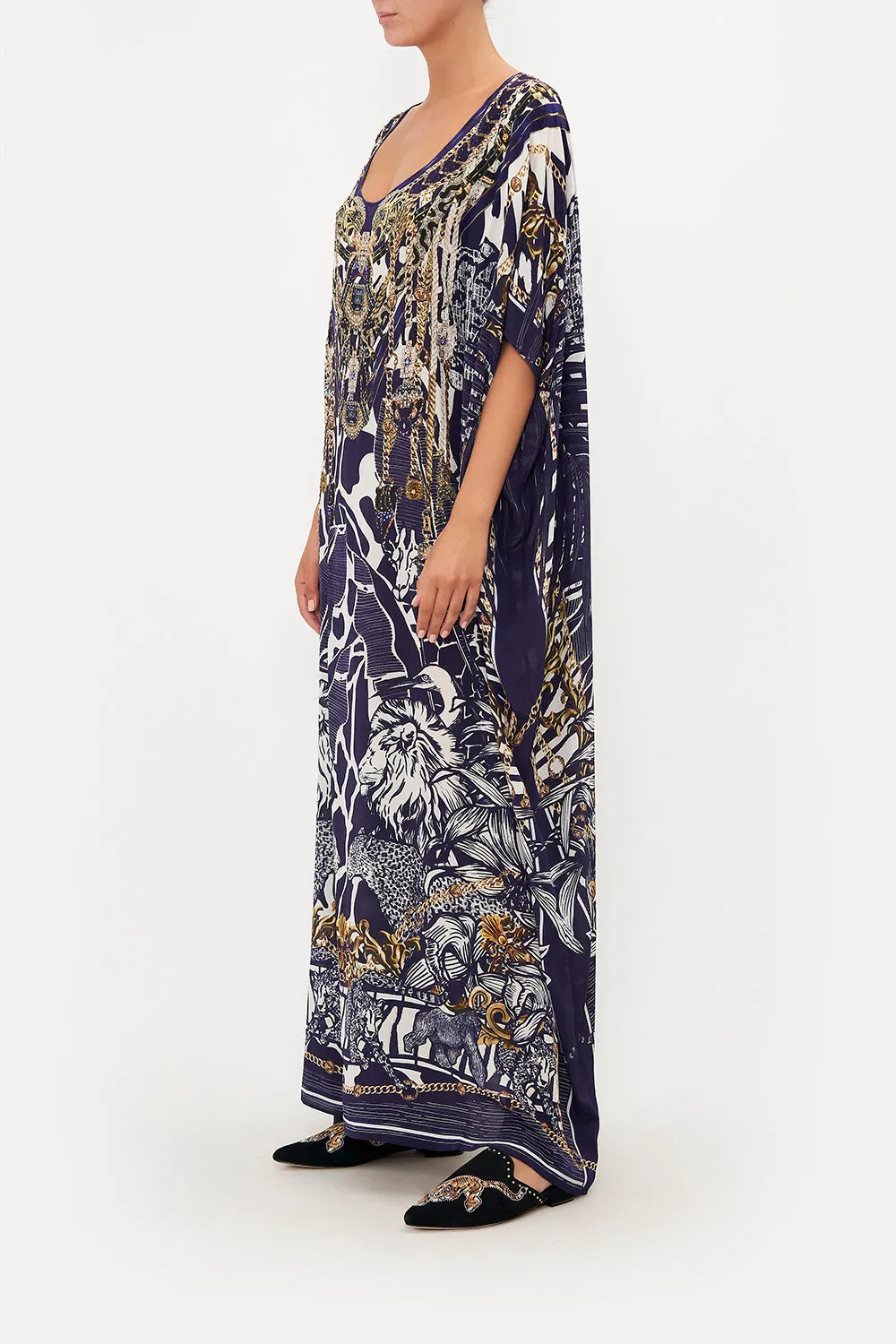 ROUND NECK KAFTAN WHERES YOUR HEAD AT