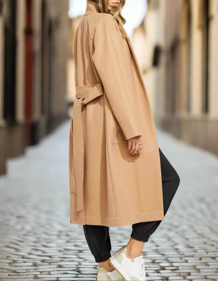 SHAWL COLLAR COAT