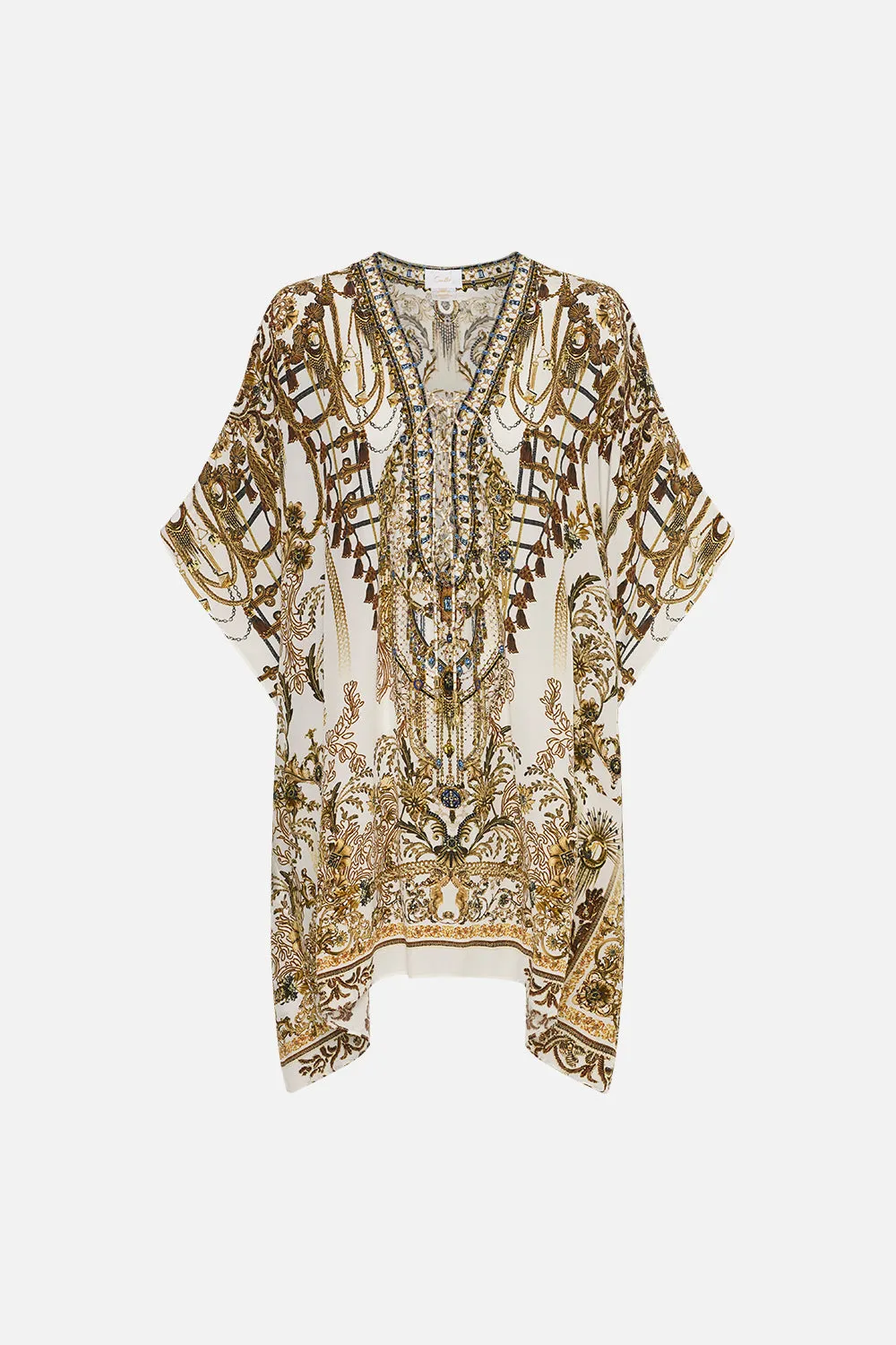 SHORT LACE UP KAFTAN ROAD TO RICHESSE