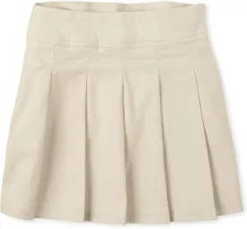 The Children's Place Girls' Uniform Pleated Skort