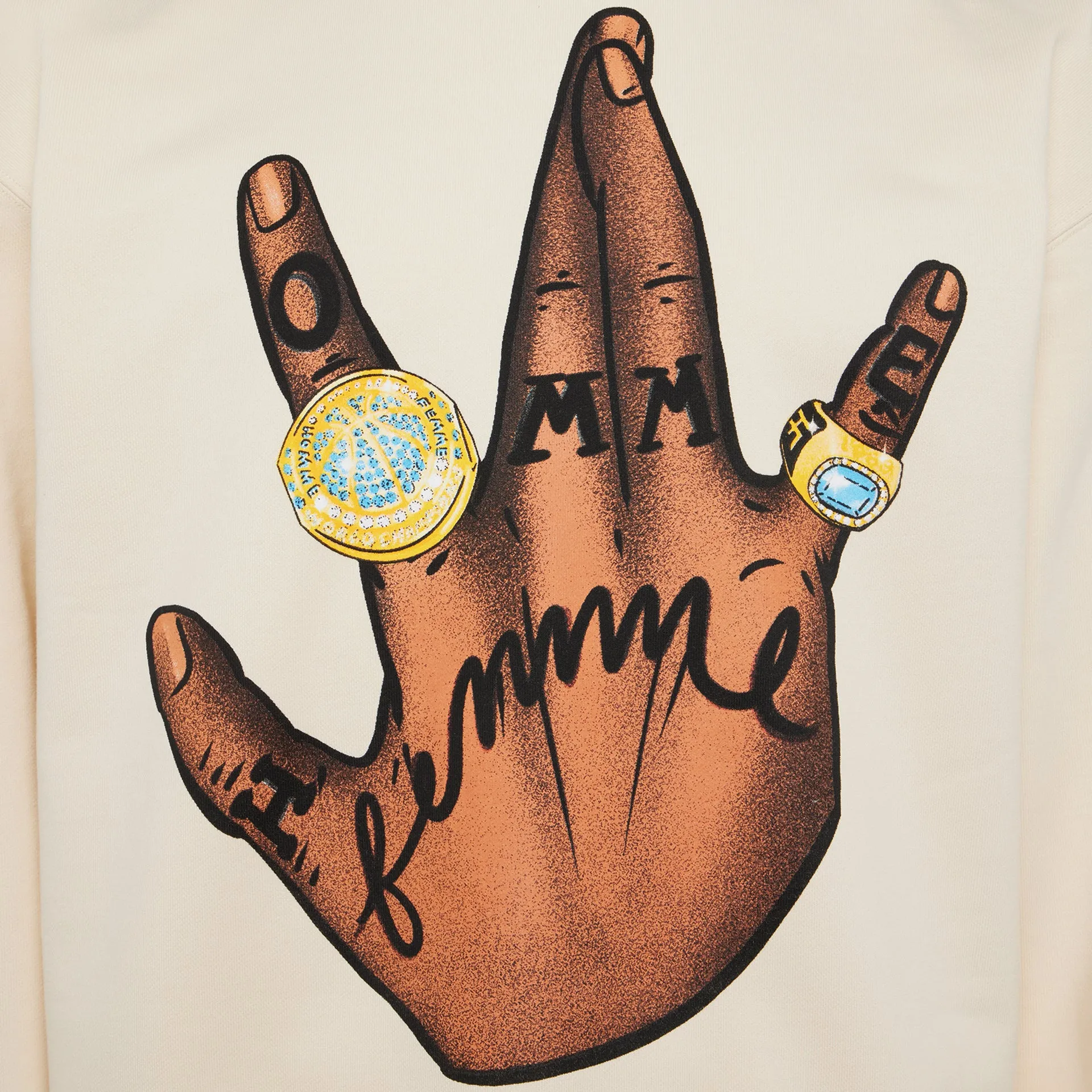 Twisted Champs Crewneck Cream