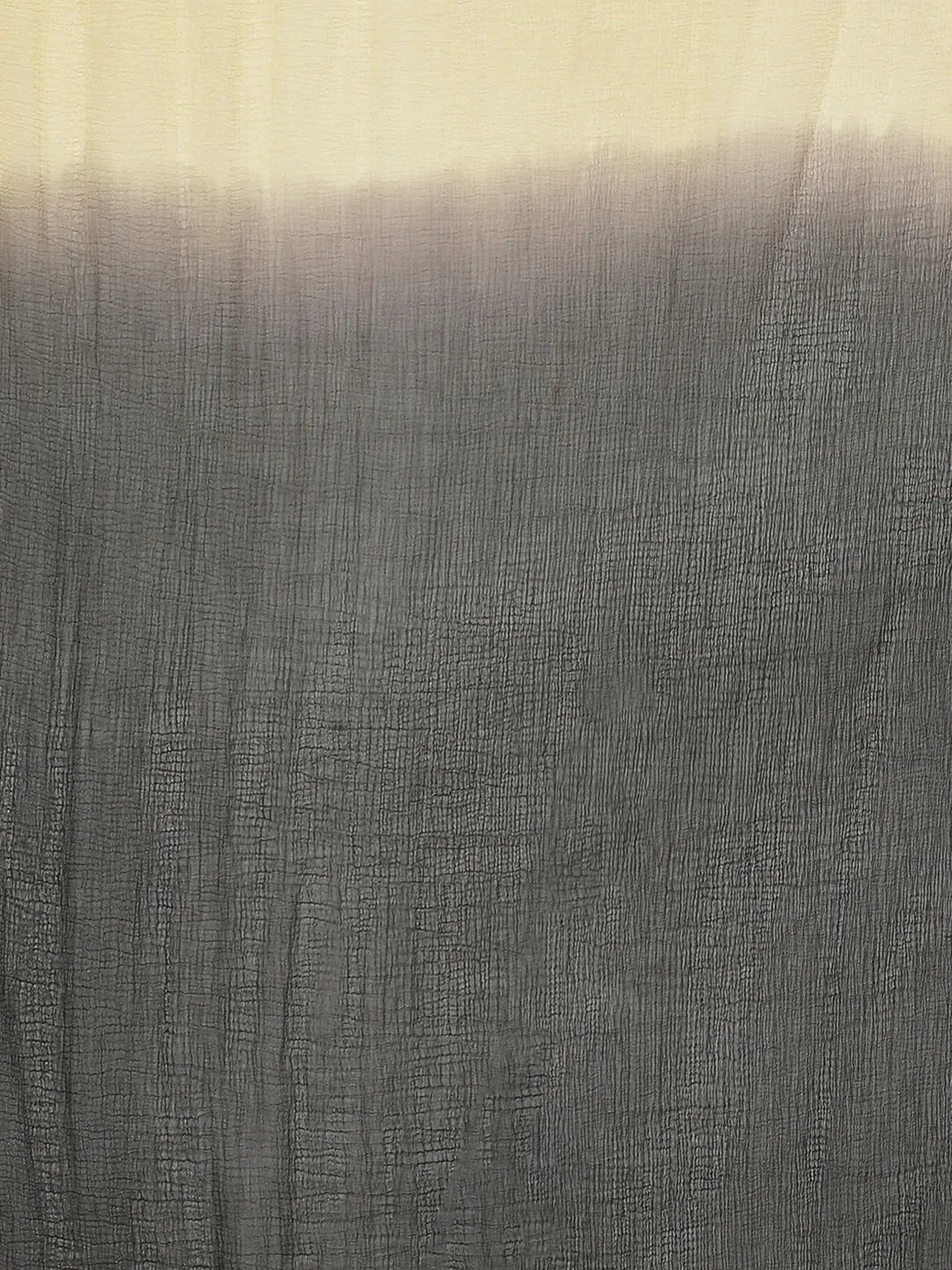 Women Charcoal Grey & Beige Self Checked Kurta With Trousers & Dupatta