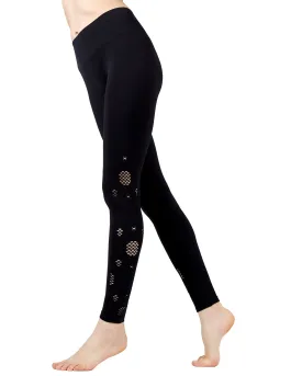 Women's Seamless Breathable Leggings with Wide Waistband