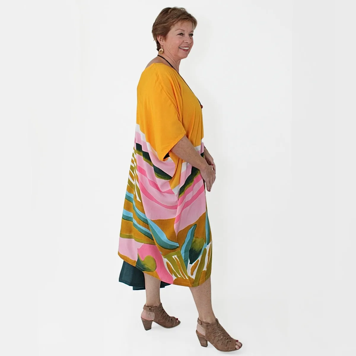 Yellow Mojito Kaftan