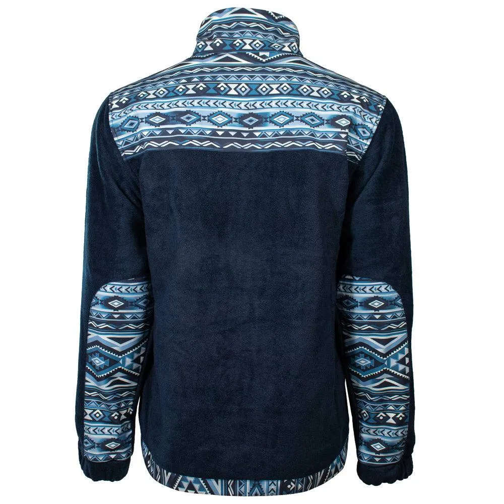 Youth "Hooey Tech Fleece Jacket" - Navy